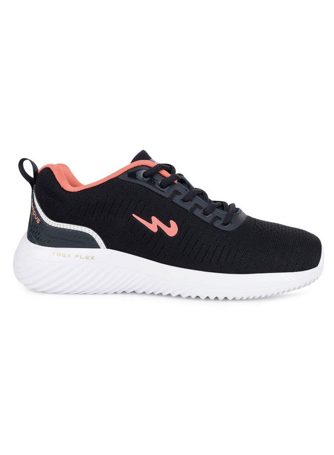 Campus Women's Jessica BLU/Peach Running Shoes - 4UK/India 22L-106 - Image 2