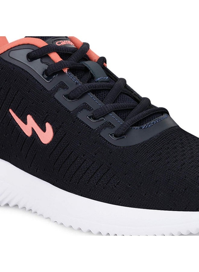 Campus Women's Jessica BLU/Peach Running Shoes - 4UK/India 22L-106 - Image 3