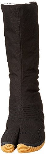 Marugo Tabi boots Ninja Shoes Jikatabi (Outdoor tabi) MATSURI JOG 12 Size: 25.5 cm (US size 7.5), Color: Black - Image 2