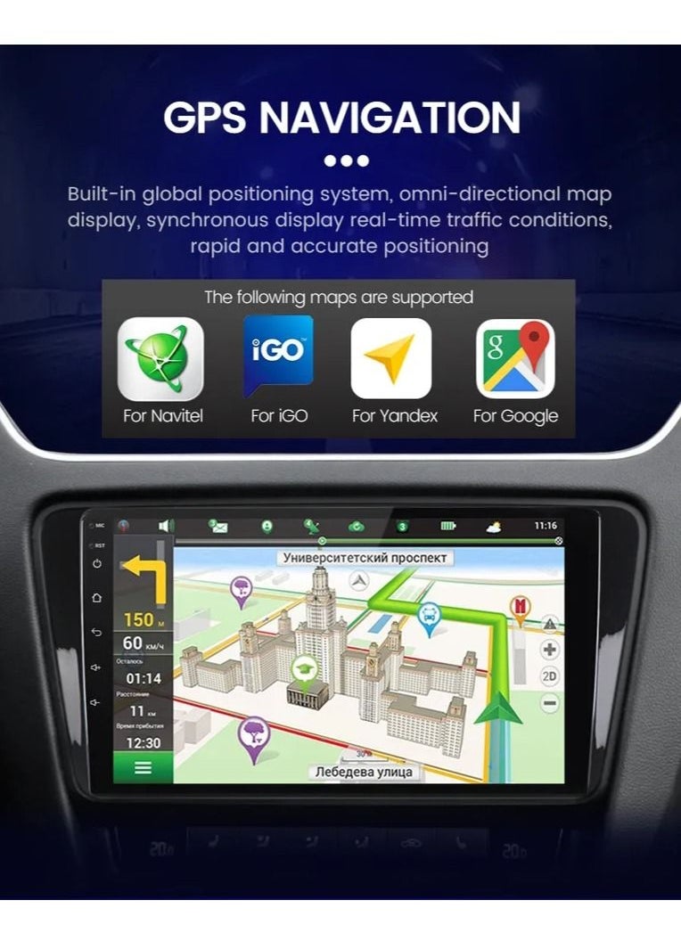 RAYMOS - Android Screen For Suzuki Swift 2016 To 2021 4 GB RAM Support Apple Carplay Android Auto Wireless QLED Touch Screen AHD Camera Included SIM Card Support Bluetooth Offline Online Maps Support - Image 1