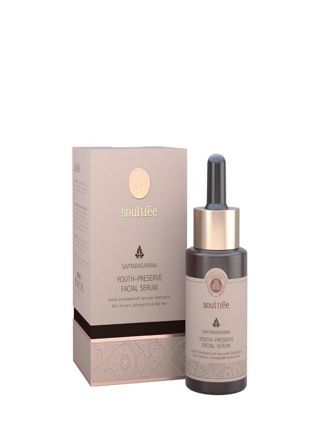 SoulTree Saptarasayana Youth-Preserve Facial Serum - 28 ml - Image 1
