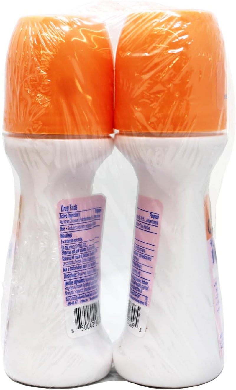 Dry Idea Advanced Roll-On Antiperspirant and Deodorant, Unscented, Twin Pack - 3.25 fl oz (96 mL) Each - Image 3