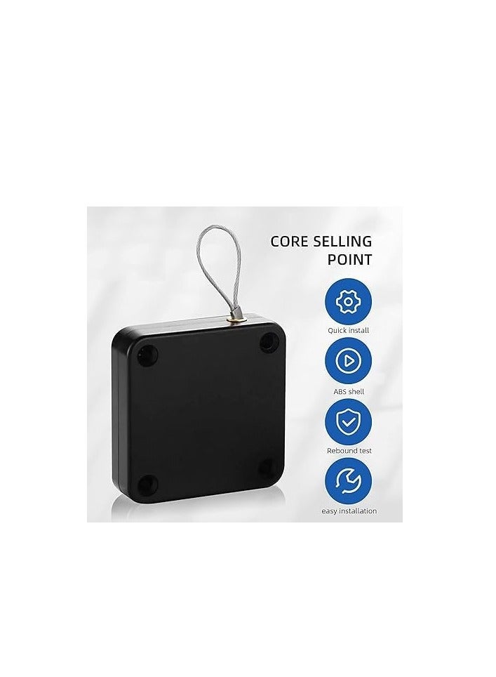 جهاز إغلاق الباب الأوتوماتيكي - تركيب لاصق بدون حفر لإغلاق الباب بسهولة وتلقائيًا، جهاز إغلاق الباب متعدد الوظائف عالي التحمل بدون ثقب (قد يختلف اللون) - Image 5