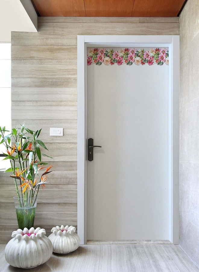 WallDesign Vinyl Pretty Daisies Flowers Decorative Border Trim (5.25 In X 5 Ft, Pretty Daisies Flowers) - Image 4