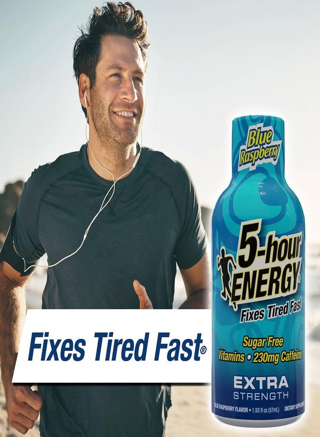 5-hour ENERGY مشروبات طاقة فائقة القوة تدوم 5 ساعات، بنكهة التوت الأزرق، 30 مشروبًا، 1.93 أونصة سائلة، خالية من السكر، صفر سعرات حرارية، تحتوي على أحماض أمينية وفيتامينات ب الأساسية، مكمل غذائي، يمنحك شعورًا باليقظة والنشاط، 230 ملغ كافيين - Image 4