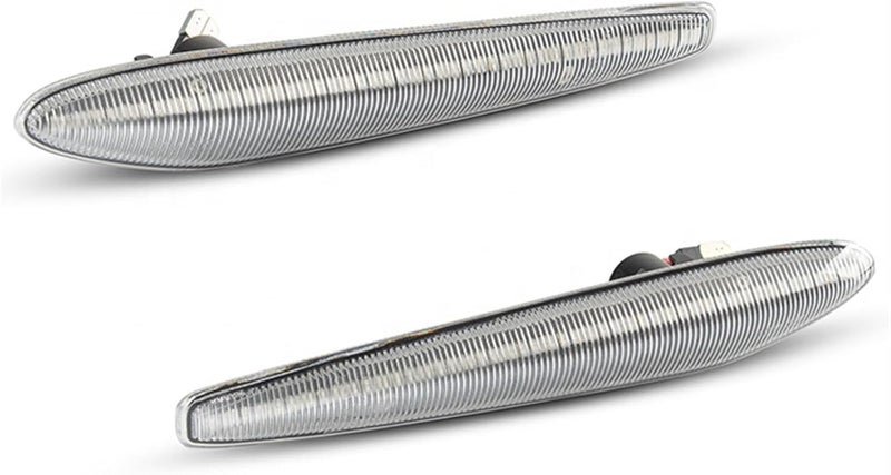 QASULER Dynamic Amber Side Marker Turn Signal Lights - Image 2