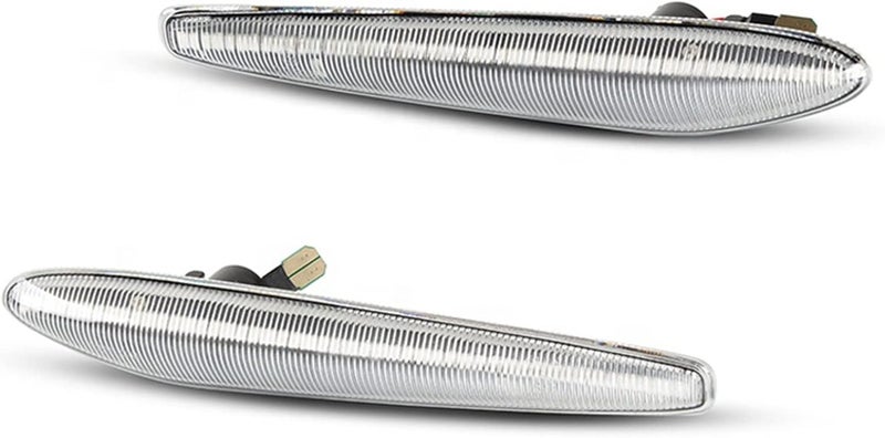 QASULER Dynamic Amber Side Marker Turn Signal Lights - Image 1