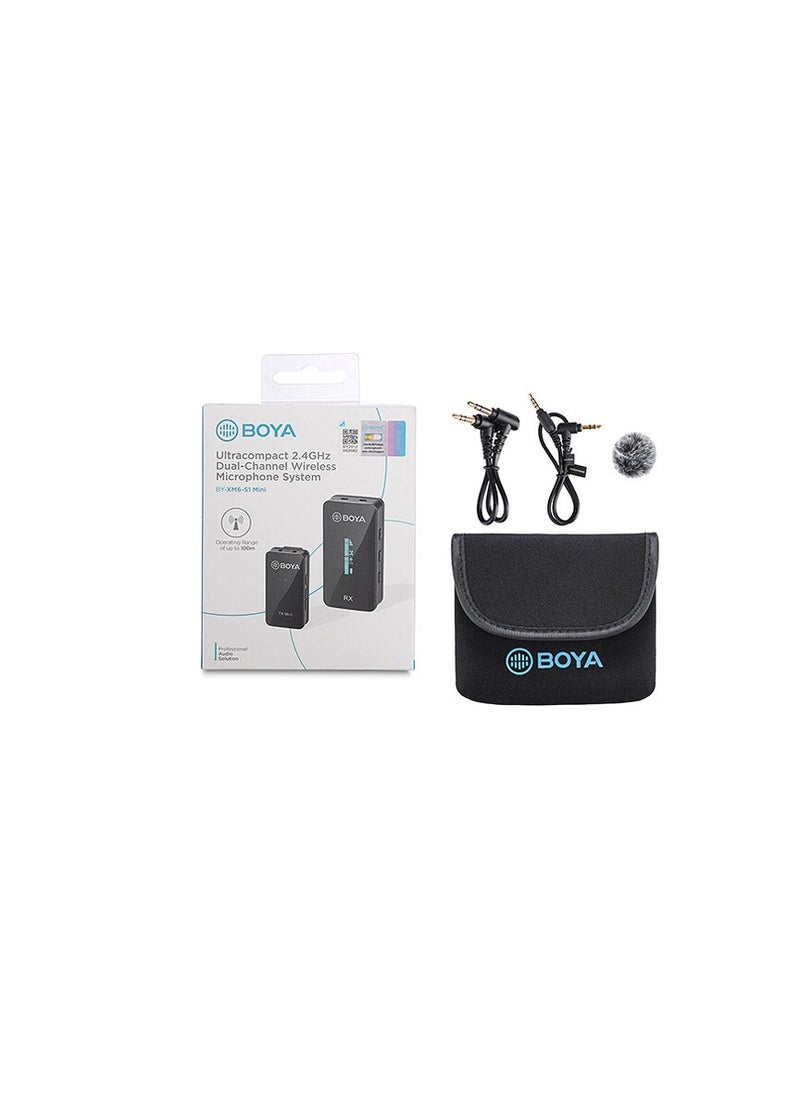 BOYA BY-XM6-S1 Mini Ultracompact Wireless Microphone System for Cameras and Smartphones - pzsku/Z7436ACC6790A632CB372Z/45/_/1703180053/ca7e2a18-80a2-4ade-a890-eef5015459f6