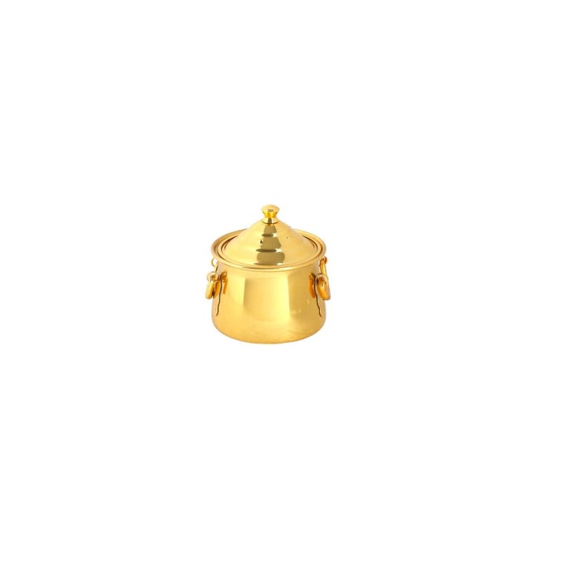 Traditional date pot, 4 pieces, gold set - Image 3