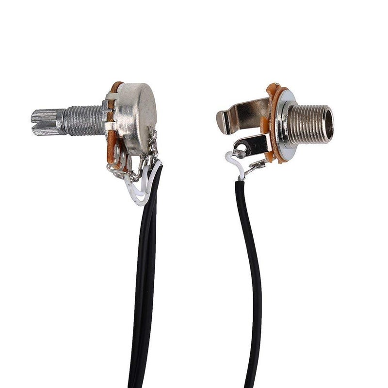 ONWON مجموعة أسلاك بيك أب أونون بيك أب بيزو 50 مم حساس مع مضخم مسبق التوصيل مع جاك إخراج 6.35 مم لآلات الجيتار وصناديق السيجار والآلات الصوتية - Image 4