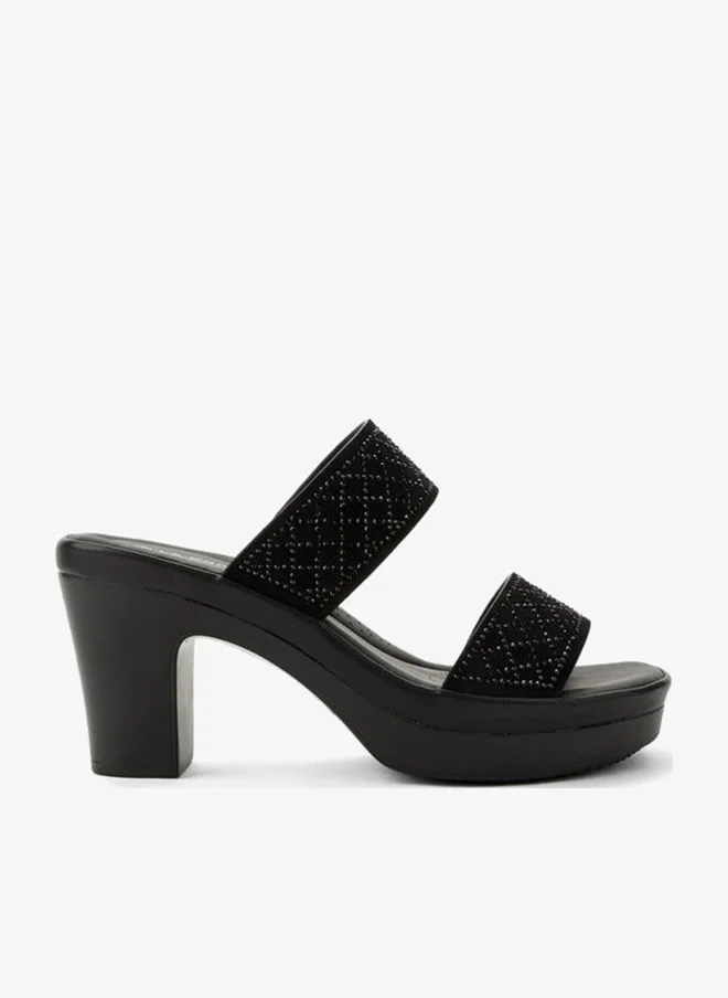 لو كونفورت صندل مزين بحزامين مجموعة رمضان