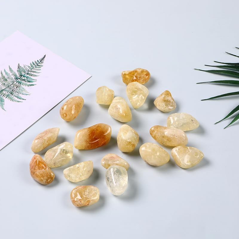 Boolavard 1 X Set of 3 Citrine Stones Gemstones Crystals - Image 4