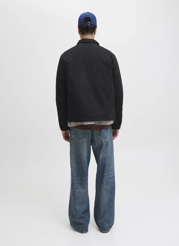 جاك اند جونز جاكيت بسحاب كاجوال