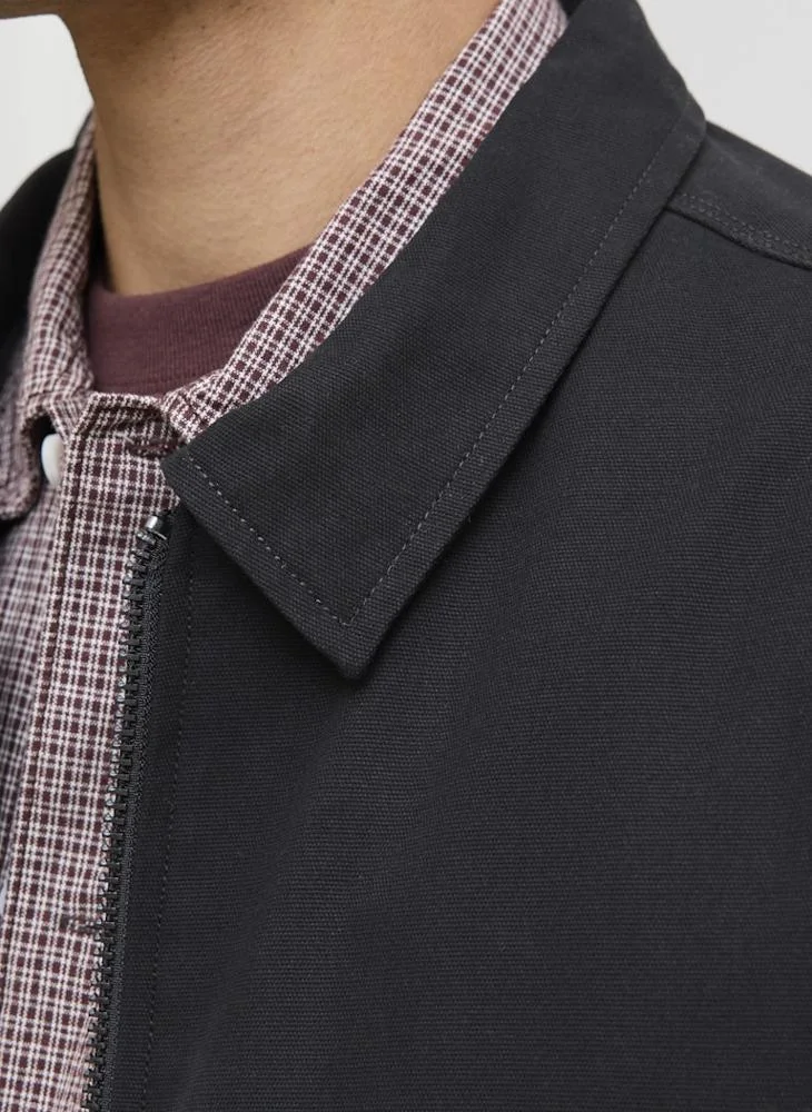 JACK & JONES  Casual Zip Through Jacket for Men | Best Price UAE