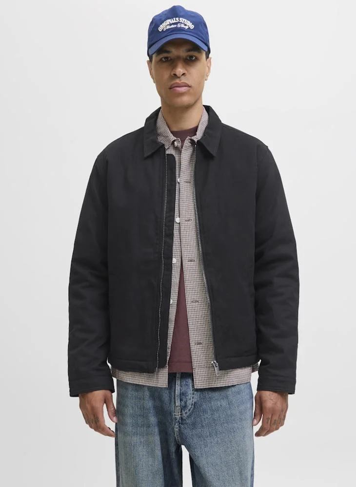 JACK & JONES  Casual Zip Through Jacket for Men | Best Price UAE