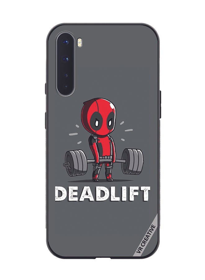 VR CREATIVE Protective Case Cover For OnePlus Nord Deadlift Design Multicolour - Image 1