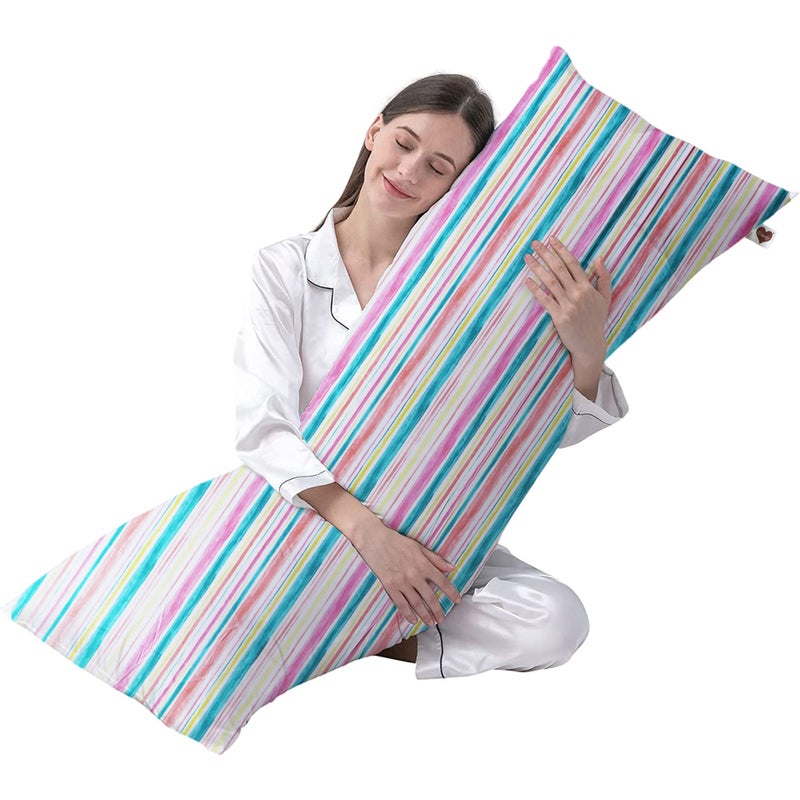 COOZLY Fibre Pregnancy Pillow With Cover, Full Premium, 1 Pillow, 1 Cotton Cover - Image 5