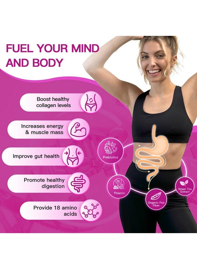 ZEBORA Collagen Peptides Powder 50 Servings - Hydrolyzed Multi Collagen Type I II III V X with Hyaluronic Acid, Biotin, Vitamin C - Support Skin Hair Nail Joints Unflavored, Keto & Paleo Friendly - Image 4