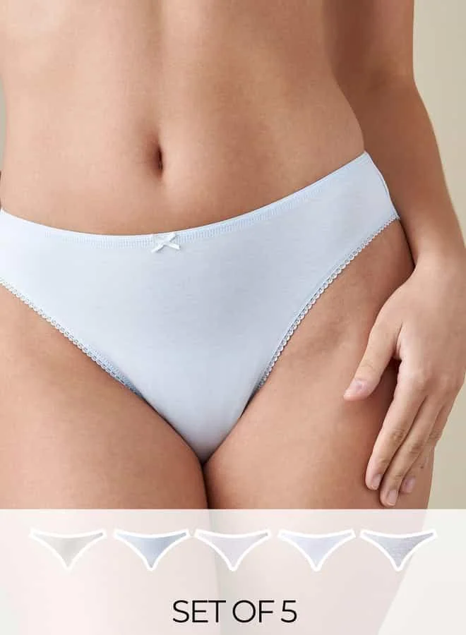 سبلاش فيڤ Set of 5 - Bikini Briefs with Bow Accent