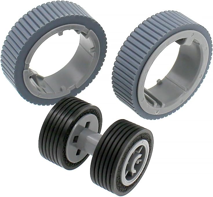 S-Union Replacement Scanner Brake and Pick Roller Set Compatible with Fujitsu Fi-7160 Fi-7180 Fi-7260 Fi-7280 Part NO: PA03670-0001 PA03670-0002 Model: FI-C728PR FI-C728BR - Image 5