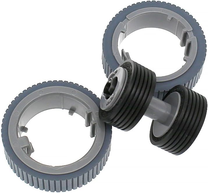 S-Union Replacement Scanner Brake and Pick Roller Set Compatible with Fujitsu Fi-7160 Fi-7180 Fi-7260 Fi-7280 Part NO: PA03670-0001 PA03670-0002 Model: FI-C728PR FI-C728BR - Image 2