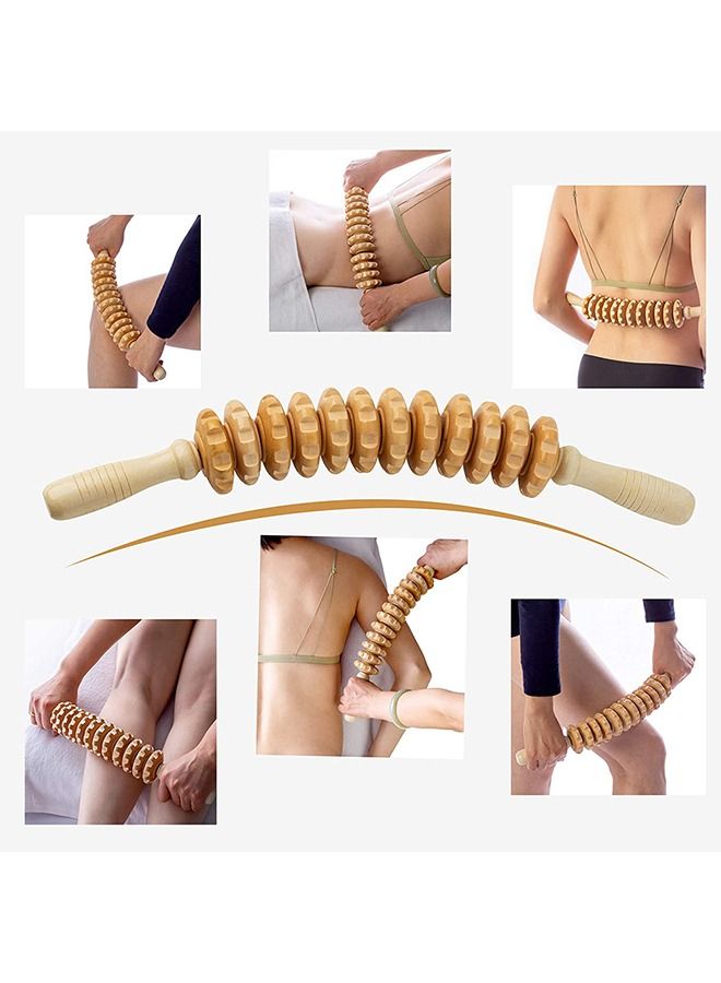 Arabest 3-Piece Wood Body Massage Tools for Body and Muscle Pain Relief - Image 5