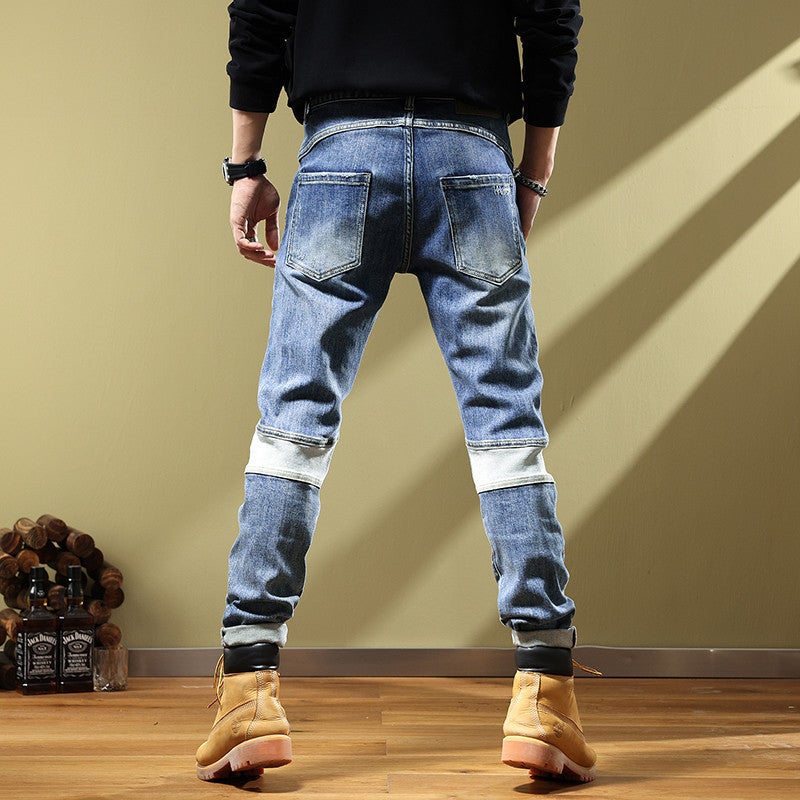 Unisex Classic Denim Jeans Loose Fit Daily Outdoor Wear - Image 4