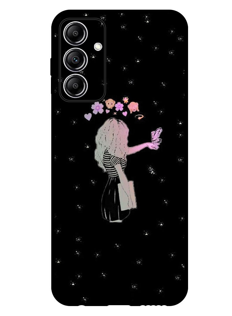 Theodor Protective Case Anti Scratch Shock Proof Bumper Cover For Samsung Galaxy A55 Girl But - Image 1