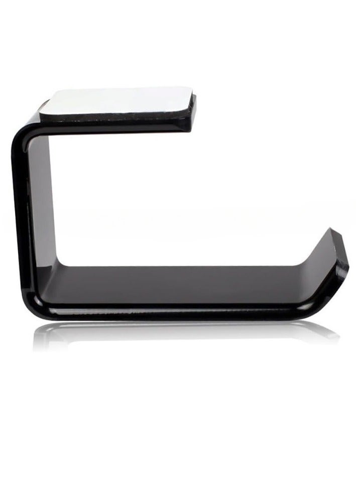 general Durable Headphone Stand With Sticker High-Quality Headset Holder Portable Wall Desk Bracket L-Shape - Image 4