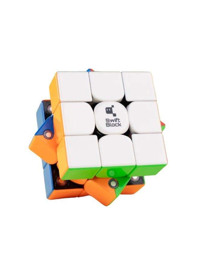 GANCUBE Swift 3x3 Super Maglev UV Magnetic Speed Cube – Professional Magnetic Puzzle for Fast Solving - Image 1