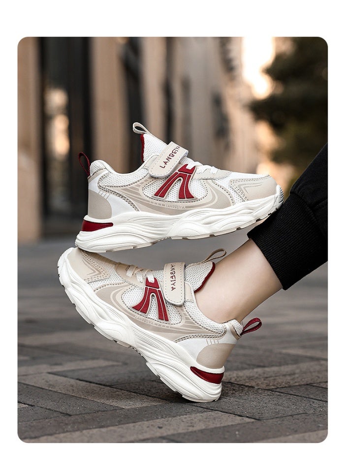 NIBEMINENT Boys Sneakers  Mesh Stitch  Breathable Comfortable Kids Shoes Running Sports Children Sneakers - Image 2