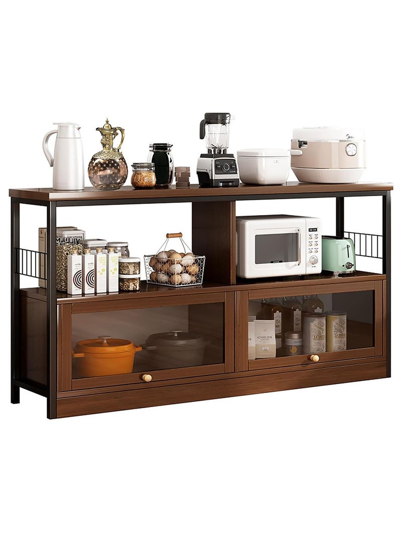 AGD Coffee Cabinet, Large Capacity Coffee Table, Modern Minimalist Style Home Coffee Corner, Suitable for Living Room or Office - Image 3