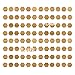 iLAND Varnished Dollhouse Flooring on 112 Scale Dollhouse Floor Boards of Bamboo Hexagonal 96pcs - Image 4