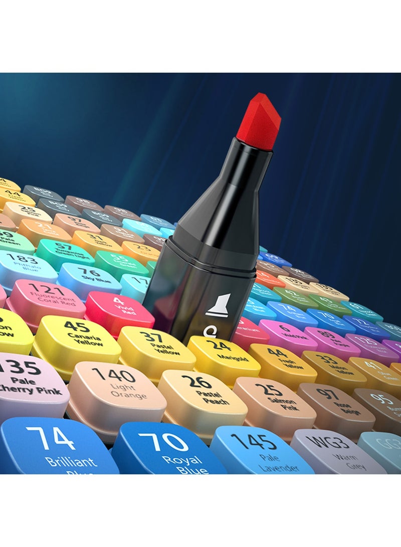 Deli 40-Piece Dual Tip Skecth Markers For Art Multicolour - Image 3