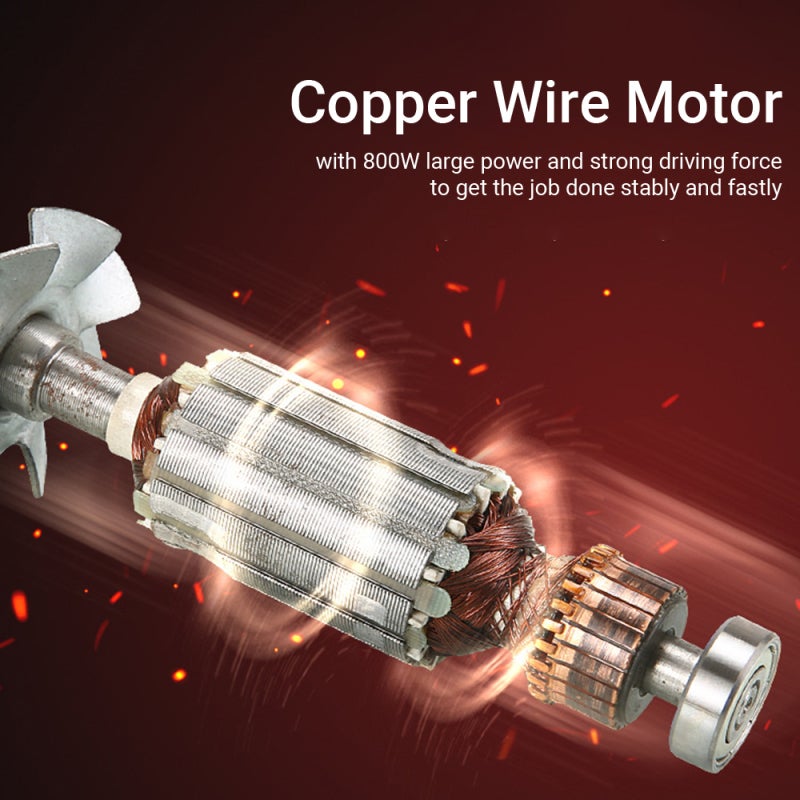 Trim Router 800W Copper Wire Motor Multiple Trimming Edge - Toggle Switch Instant ON/OFF Wood Router for Professional Woodworkers & DIY Woodworking Projects - Image 4