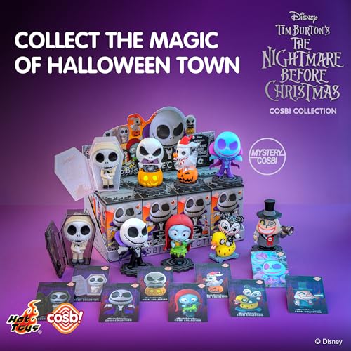 YuMe The Nightmare Before Christmas Blind Box Collectible Mini Figure Cosbi Collection Series 2 Official Tim Burton Disney Merchandise Kids Adult Movie Surprise Toy Gift Collect 9 Figures - Image 5