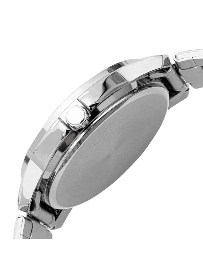 Casio MTP-V004D-1BUDF Men’s Analog Stainless Steel Watch – Black Dial, Date Display, Water Resistant - Image 4