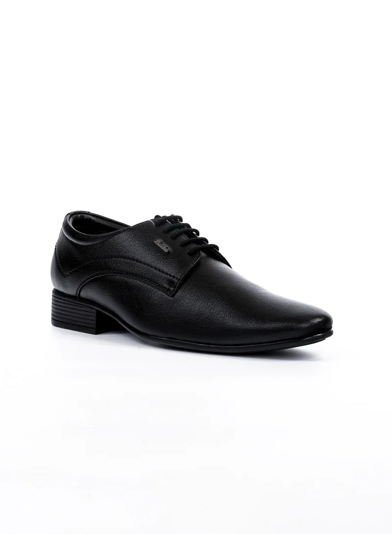 Bata Formal Block Heel Lace-Up Shoes