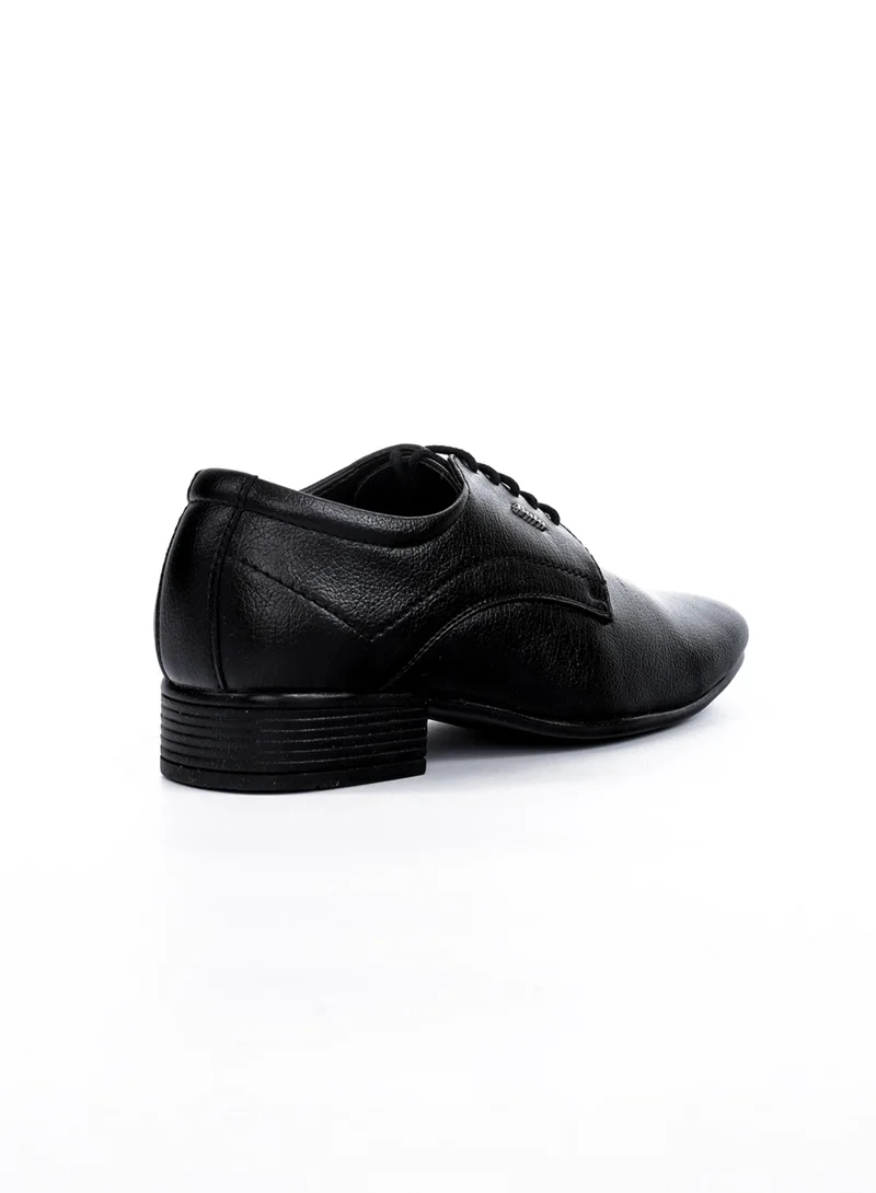 Bata Formal Block Heel Lace-Up Shoes