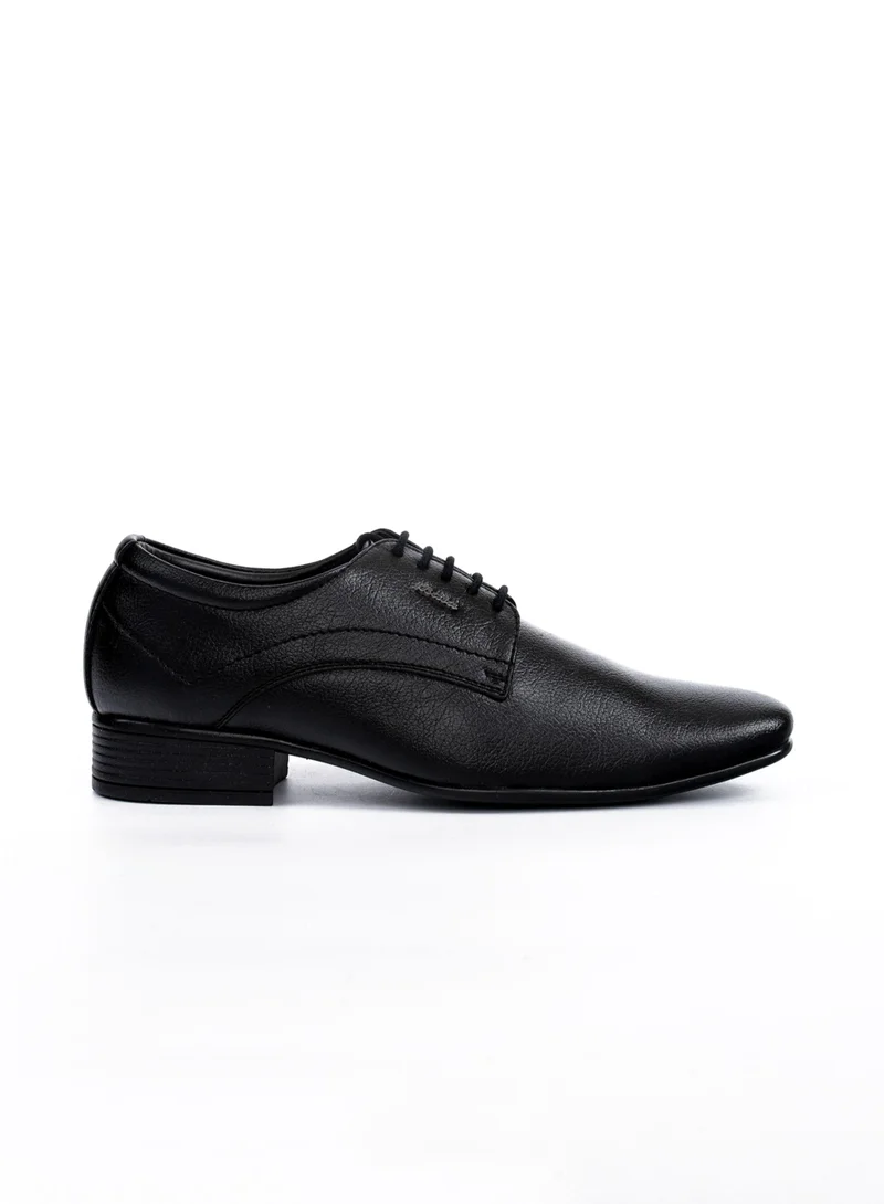 Bata Formal Block Heel Lace-Up Shoes