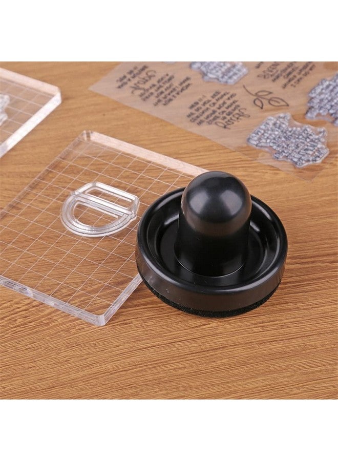 CYFUN DESIGN Rubber Stamp Pressure Tool For Diy Scrapbooking Crafts Stamp Embossing Tool Precision Stamp Press Stamp Positioning Tools Arts Supplies Stamping Tools - Image 5
