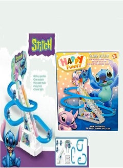 STITCH Stitch Slide Little - Pop  Music Fetching Lights - Battery Operation - with Slippery Ladders - Slide Fun  - Image 1