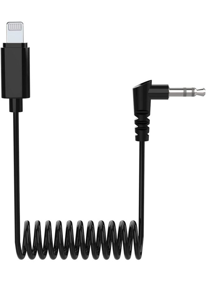 HollyView - Hollyland 3.5Mm Trs Male To Headphone Jack Adapter Audio Cable For Hollyland Lark M1 150 Wireless Lavalier Microphone ，Compatible With Iphone 13 12 11 Pro Max - Image 1