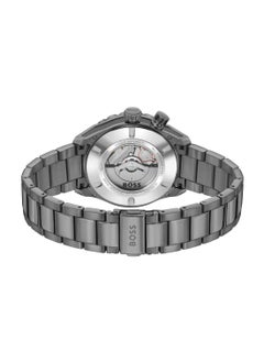 HUGO BOSS HUGO BOSS WATCH ROUND ANALOG MEN'S GREY CASE WATCH - 1514213  - Image 3