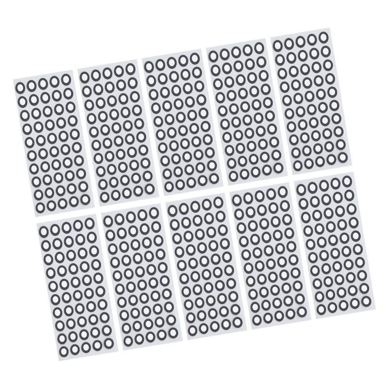 1000 Pcs 3D Scanning Marker ID 6mm OD 10mm High Reflection Strong Adhesion 3D Tracking Dot Reference Point Marker - Image 3