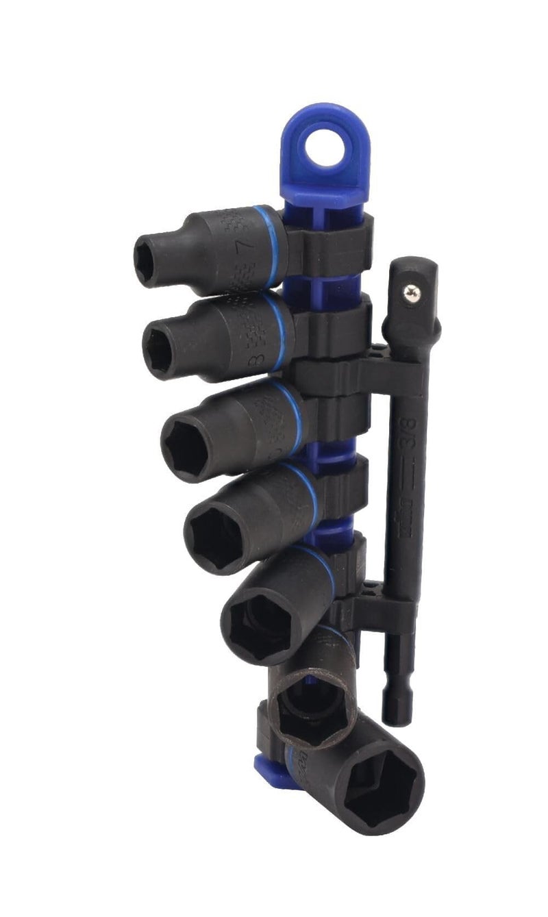Wiha 72094 8Piece 38 Drive Metric Impact Socket Set - Image 2