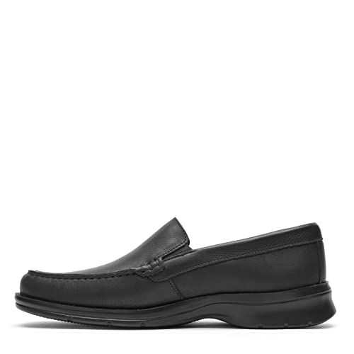 Rockport حذاء لوفر بالمر للرجال من روك بورت، أسود متجعد، 11.5 - Image 4