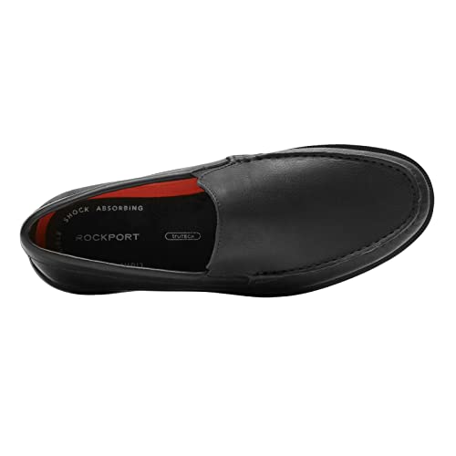 Rockport حذاء لوفر بالمر للرجال من روك بورت، أسود متجعد، 11.5 - Image 5