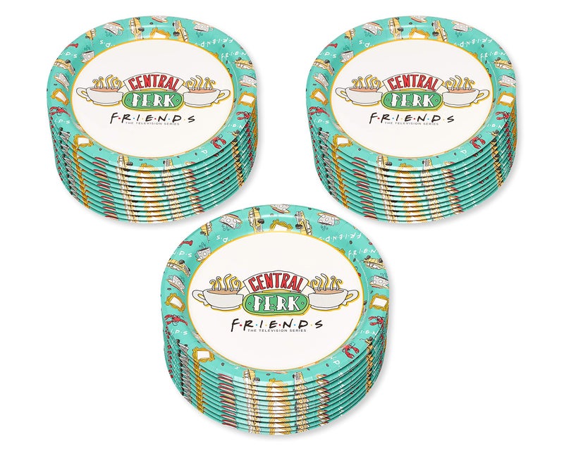 American Greetings Friends Party Supplies, Dessert Plates (36-Count) - Image 2