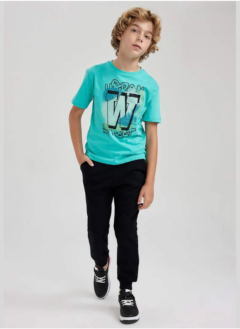 ديفاكتو Rib Hem Slim Fit Trousers